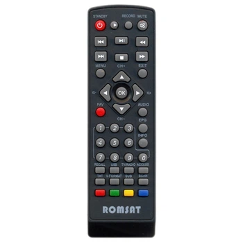 Пульт для DVB-T2 тюнера ROMSAT T2020 (High Quality)
