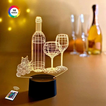 3D нічник "Бар" 3DTOYSLAMP