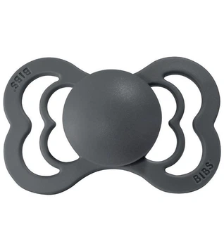 Пустышка BIBS Supreme Iron Latex 6-18 мес.