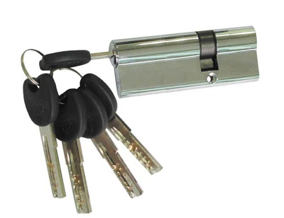 Цилиндровый механизм USK ZC-85 (53x32) ключ/ключ Никель