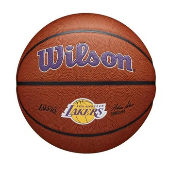 Баскетбольний м'яч Wilson NBA Team Composite Los Angeles Lakers, розмір 7, композитна шкіра.(OB_5FB38312B128)