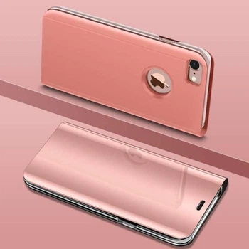 Чехол Mirror для iPhone 7 / iPhone 8 книжка зеркальный Clear View Rose