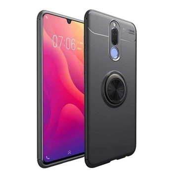 Чохол TPU Ring для Xiaomi Redmi 8 бампер накладка з підставкою Black Без бренду