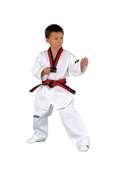 Форма (добок) для тхэквондо WT KWON Victory Uniform Poom белая 110 см