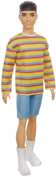 Кукла Кен Barbie Модник в полосатом джемпере (GRB91)