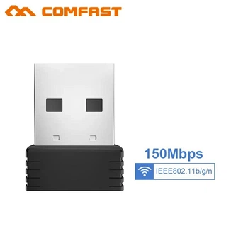 USB WIFI адаптер Comfast cf-wu710n v2 міні на чіпі Ralink MTK 7601 для ТВ приставки, ПК Comfast (692542471)