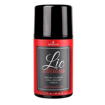 Гель для оральных ласк Sensuva Lic-o-licious Арбуз 50 мл