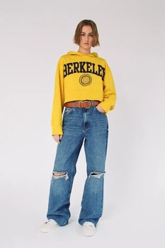 Худи Zara 0127/306 Желтое M