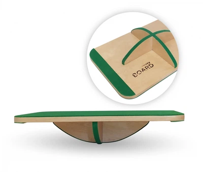 Балансир Х SwaeyBoard 50х35х10 см зеленый балансборд