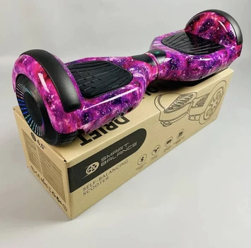 Гироборд Smart Balance 6.5" Фиолетовый космос