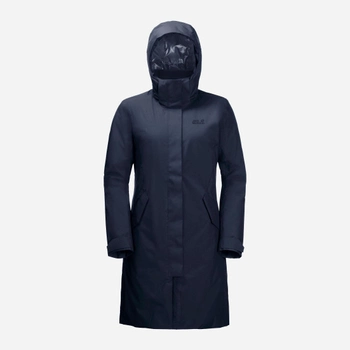 Пуховик Jack Wolfskin Cold Bay Coat W 1113031-1910 Темно-синий