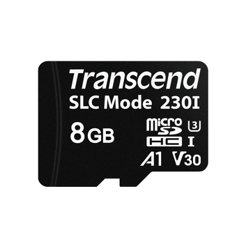 Карта памяти Transcend Industrial 8GB microSD 230I Class 10 SLC (TS8GUSD230I)