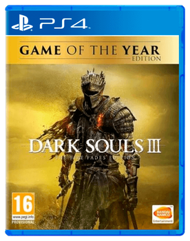 Игра Sony PlayStation 4 Dark Souls III Game of the Year Edition Английская Версия Б/У