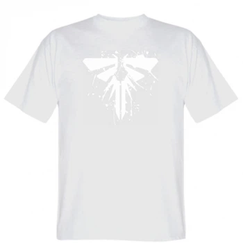Мужская футболка Stedman The last of us spray logo M Білий