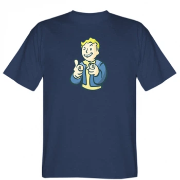 Мужская футболка Stedman Fallout 4 Boy M Темно-синій