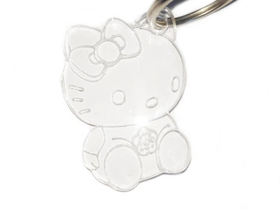 Брелок BauTech Hello Kitty из акрила 4 см Белый (1005-542-00)