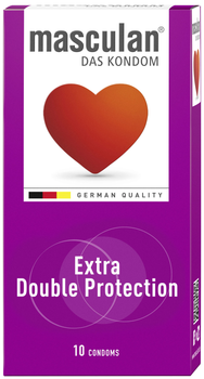 Презервативы Masculan Extra Double Protection 10 шт (4019042010218/4019042701277)