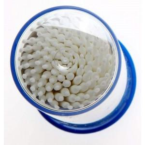 Микроаппликаторы стоматологічні MED COMFORT Ampri 100 шт пластикові екстра-тонкі білі