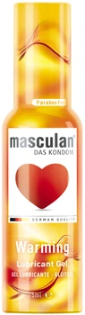 Інтимний гель-змазка Masculan Зігрівальний 75 мл (4019042075033)