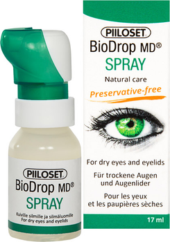 Капли для глаз Piiloset BioDrop (спрей) 17 мл