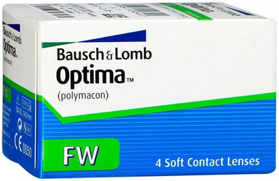 Контактные линзы Bausch&Lomb OPTIMA FW (BC=8.7, DIA=14.0) 4 линзы