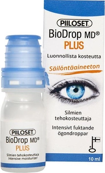 Капли для глаз Piiloset Piiloset BioDrop Plus 10 мл