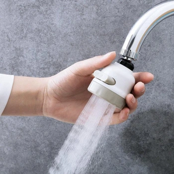 Насадка на кран для економії води Water Saver поворотний кран аератор (SG-17)
