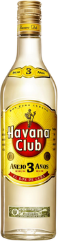 Ром Havana Club Anejo 3 роки витримки 0.7 л 40% (8501110080231)