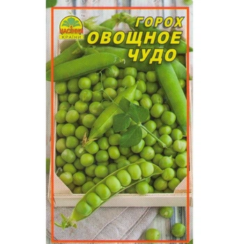 Семена гороха Овощное чудо 10 г (Насіння країни)