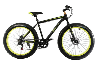 Велосипед E-motion Fatbike GT 26" / рама 19" чёрно-жёлтый (EMFATGT26RAMA19BY)