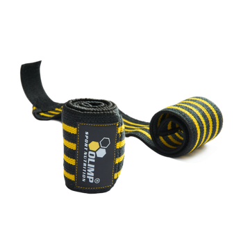 Кистевые эластичные бинты для тренировок OLIMP Hardcore Wrist Wrap Pro