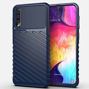 Чохол Lenuo Thunder для Samsung Galaxy A30s / A50 / A50s A307F/A505F/A507F Navy Blue