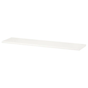 Полиця IKEA TRANHULT, осика біла, 120х30 см, 604.548.99