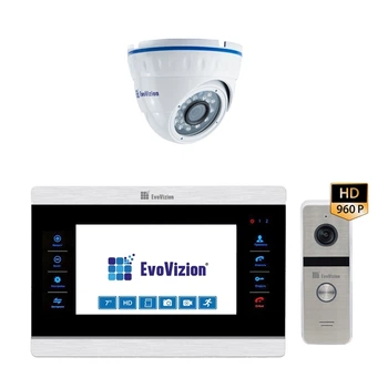 EvoVizion VP-708AHD + DP-06AHD cam Комплект домофона