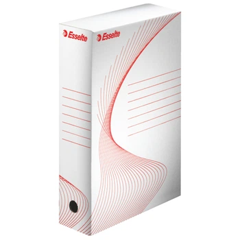 Архивный бокс Esselte Standard А4 80 мм белый (128080)