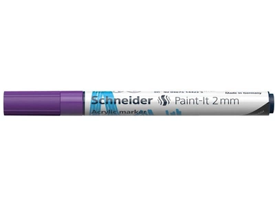 Маркер акриловый Schneider Paint-it 310 2 мм фиолетовый (S120108)