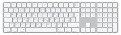 Клавиатура беспроводная Apple Magic Keyboard с Touch ID и цифровой панелью Bluetooth (MK2C3RS/A)