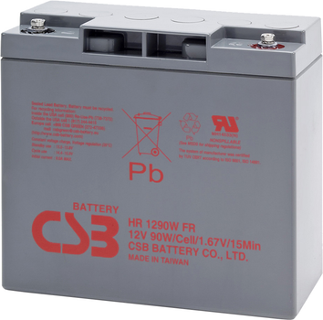Аккумуляторная батарея CSB 12V 18Ah (HR1290W)
