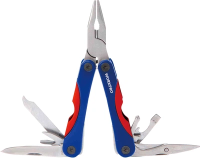Мультитул Workpro 12-в-1 с чехлом мини (W014013)
