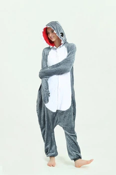 Дитяча піжама акула кігурумі Сірий 140 Kigurumi kcr0160