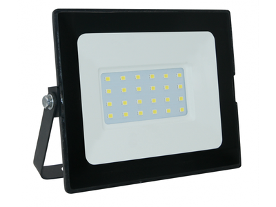 Светодиодный прожектор Luxel 140х104х35мм 175-260V 20W IP65 (LED-LPM-20С 20W)