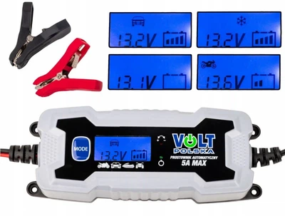 Зарядное устройство для аккумуляторов 6 В / 12 В 5А VOLT Polska