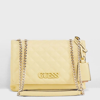 Сумка женская Guess Elliana Flap Over 73 Желтая (H2000029663987)