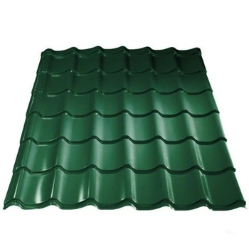 Металочерепица Suntile ral 6005 0.45 мм Зеленая