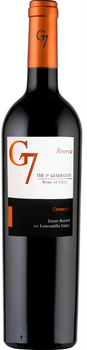 Вино G7 Carmenere красное сухое 0.75 л 13.5% (7804310548985)