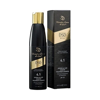 Восстанавливающий шампунь с кератином DSD de Luxe 4.1 Keratin Treatment Shampoo 200 мл (8437011863089)