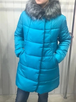 Куртка зимняя San-A-Belle Номер 7 М (44) бирюзовый