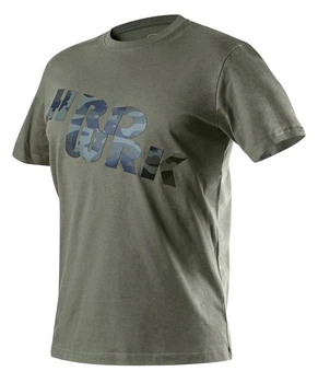 Футболка рабочая NEO CAMO olive, р. XL(54), с принтом (81-612-XL)