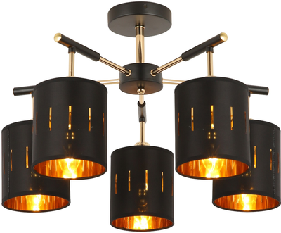 Люстра Wunderlicht Е14 5x40W ОМ1615-45 для кухні, спальні, вітальні