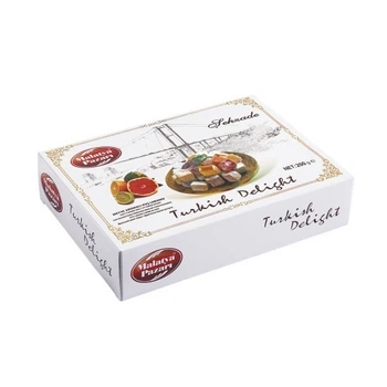 Турецький рахат-лукум Malatya Pazari Sehzade Фруктовий аромат 200 г (8690985911204)